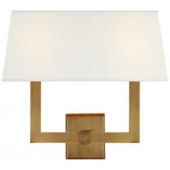Square Tube Double Sconce (279|SL 2820HAB-L2)