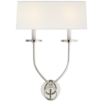 Symmetric Twist Double Sconce (279|CHD 1612PN-L)