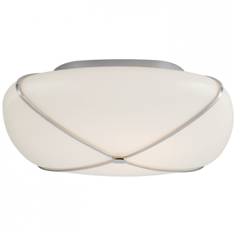 Fondant 14'' Flush Mount (279|CD 4006PN-WG)