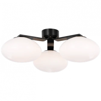 Marisol XL Triple Flush Mount (279|CD 4015GM-WG)