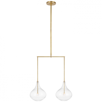 Lomme Small Linear Chandelier (279|CD 5026SB-CG)