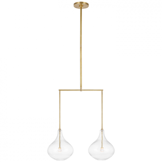 Lomme Small Linear Chandelier (279|CD 5026SB-CG)