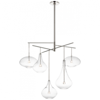 Lomme XL Chandelier (279|CD 5025PN-CG)