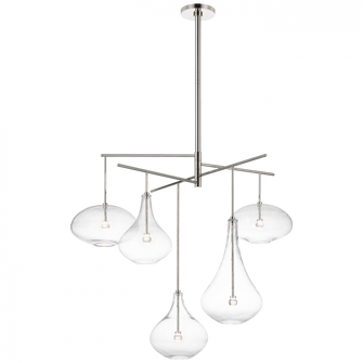 Lomme XL Chandelier (279|CD 5025PN-CG)