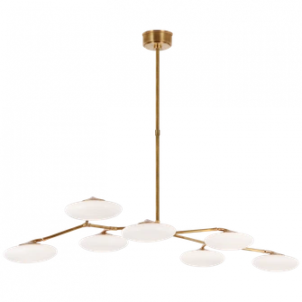 Brindille XL Articulating Linear Chandelier (279|CD 5015SB-WG)