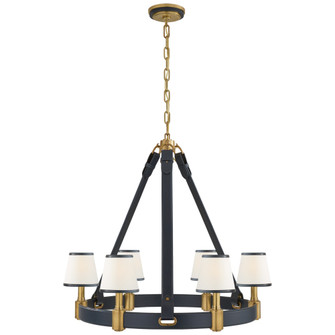 Riley Medium Ring Chandelier (279|RL 5610NB/NVY-L)
