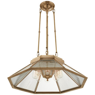 Rivington Medium Eight-Paneled Chandelier (279|RL 5064NB-CG)