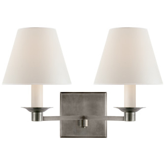 Evans Double Arm Sconce (279|RL 2007AN-P) Evans Double Arm Sconce (279|RL 2007AN-P)