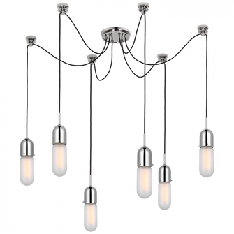 Junio 6-Light Chandelier (279|TOB 5645PN-FG-6)