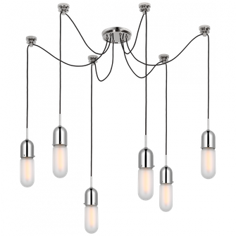 Junio 6-Light Chandelier (279|TOB 5645PN-FG-6)
