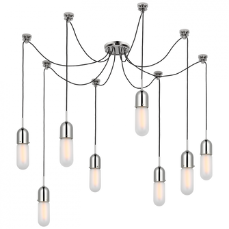 Junio 8-Light Chandelier (279|TOB 5645PN-FG-8)