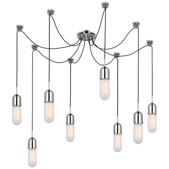 Junio 8-Light Chandelier (279|TOB 5645PN-FG-8)