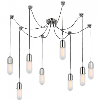 Junio 8-Light Chandelier (279|TOB 5645PN-FG-8)