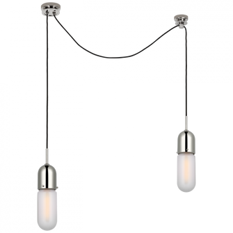 Junio 2-Light Chandelier (279|TOB 5645PN-FG-2)