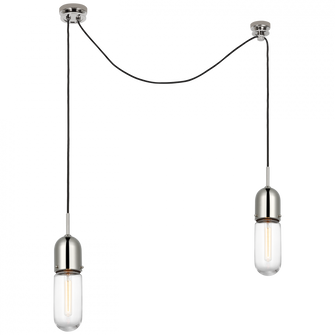 Junio 2-Light Chandelier (279|TOB 5645PN-CG-2)