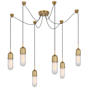 Junio 6-Light Chandelier (279|TOB 5645HAB-FG-6)