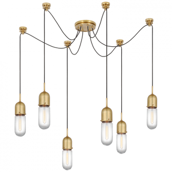 Junio 6-Light Chandelier (279|TOB 5645HAB-CG-6)