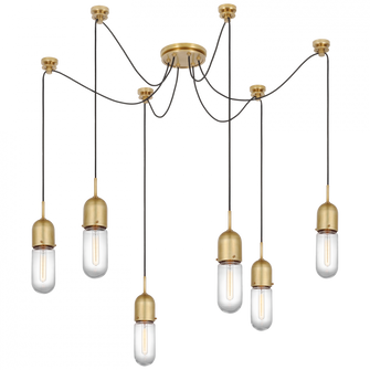 Junio 6-Light Chandelier (279|TOB 5645HAB-CG-6)