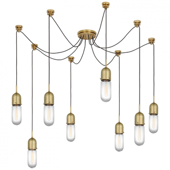 Junio 8-Light Chandelier (279|TOB 5645HAB-CG-8)