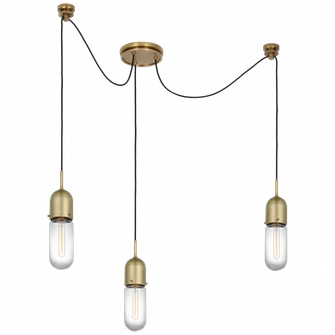 Junio 3-Light Chandelier (279|TOB 5645HAB-CG-3)