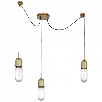 Junio 3-Light Chandelier (279|TOB 5645HAB-CG-3)