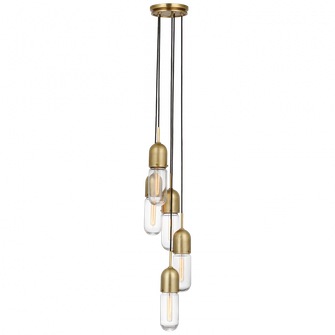 Junio 5-Light Chandelier (279|TOB 5645HAB-CG-5)