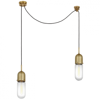 Junio 2-Light Chandelier (279|TOB 5645HAB-CG-2)