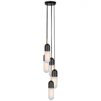 Junio 5-Light Chandelier (279|TOB 5645BZ/HAB-FG-5)