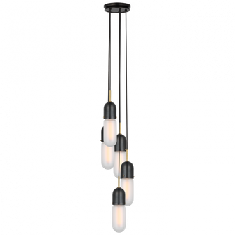 Junio 5-Light Chandelier (279|TOB 5645BZ/HAB-FG-5)