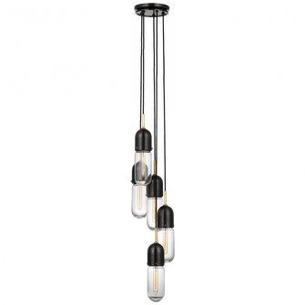 Junio 5-Light Chandelier (279|TOB 5645BZ/HAB-CG-5)