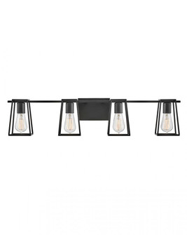 Large Four Light Vanity (87|5164BK)