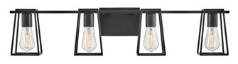 Large Four Light Vanity (87|5164BK)