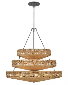 Medium Multi Tier Chandelier (87|42308BK-NRF)