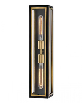 Large Two Light Sconce (87|32980BK)