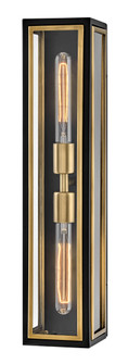 Large Two Light Sconce (87|32980BK)