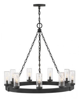 Medium Single Tier Chandelier (87|29208BK)