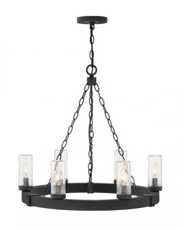 Medium Single Tier Chandelier (87|29206BK)