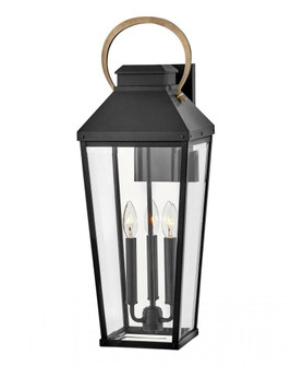 Large Wall Mount Lantern (87|17505BK)