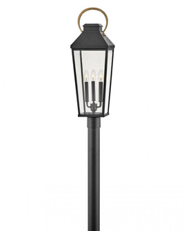 Large Post Top or Pier Mount Lantern (87|17501BK)