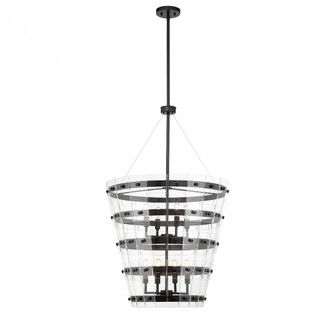Ventari 8-Light Pendant in Matte Black (128|7-8859-8-89)