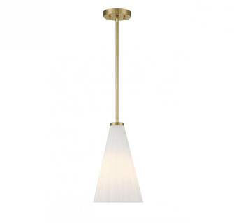 Bristol 1-Light Pendant in Warm Brass (128|7-8840-1-322)