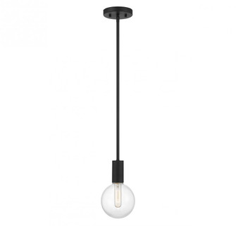Wright 1-Light Mini-Pendant in Matte Black (128|7-3075-1-89)