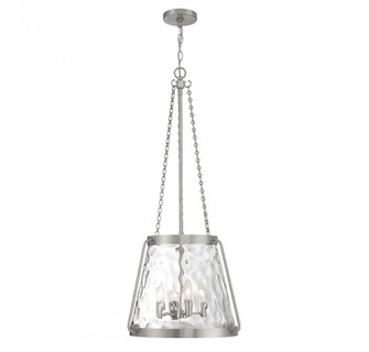 Crawford 4-Light Pendant in Satin Nickel (128|7-1804-4-SN)