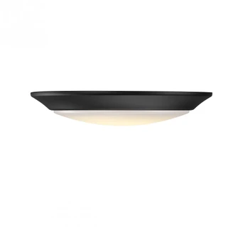 LED Disc Light in Matte Black (128|6-2000-7-BK)