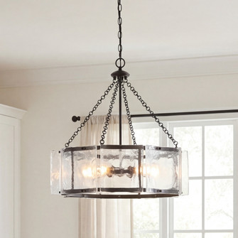 Genry 5-Light Pendant in Matte Black (128|1-8200-5-89)