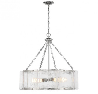 Genry 5-Light Pendant in Polished Nickel (128|1-8200-5-109)