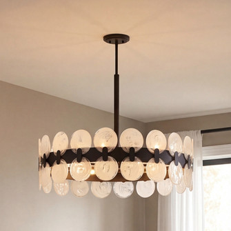 Boca 10-Light Chandelier in Matte Black (128|1-3722-10-89)
