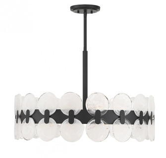 Boca 6-Light Chandelier in Matte Black (128|1-3720-6-89)