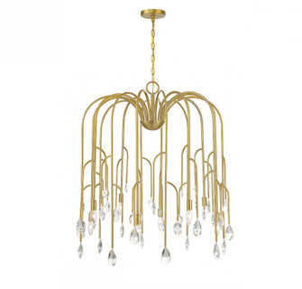 Anholt 8-Light Chandelier in Noble Brass (128|1-6688-8-127)