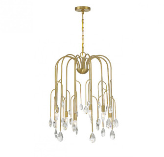 Anholt 6-Light Chandelier in Noble Brass (128|1-6686-6-127)